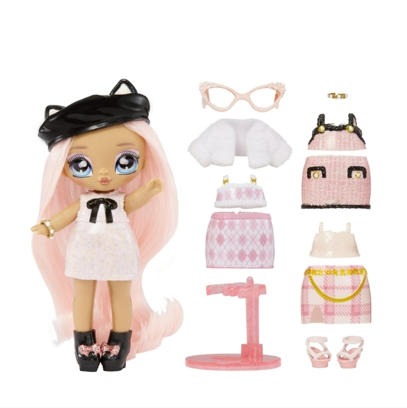 : Na Na Na Mini Ultimate Surprise Kitty Katwood pop balloons 150+ styles 4" doll - Picture 6 of 6